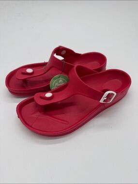 FUNKYMONKEY EVA Flip Flops Waterproof Adjustable Thong Sandals